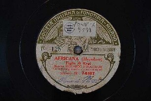 Africana : Figlia di regi (Meyerbeer)