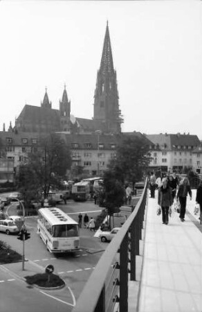 Freiburg: Vom Karlssteg auf Münster