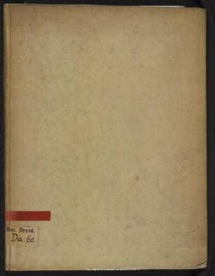 Griechische Handschrift - Mscr.Dresd.Da.60