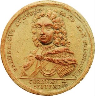 Kurfürst Friedrich August I. - Krönung zum König August II. von Polen