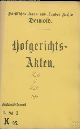Kate (Cate, Cato), Annas Kinder gegen Johann Kates Kinder - Erbschaft