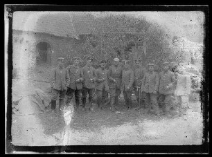 Éterpigny (Dep. Somme, Frankreich): Die eisernen Kreuze der 11. Kompanie