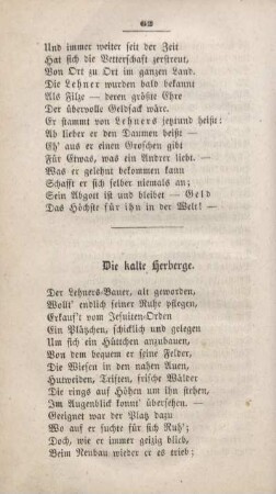 Die kalte Herberge