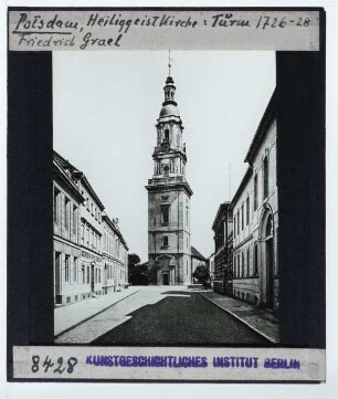 Potsdam, Heilig-Geist-Kirche : Außenansicht, Turm