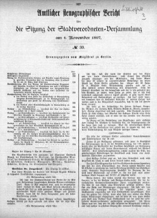 No. 30, 4. November 1897