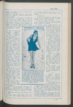 A Mistinguette americana : Cecile Evans