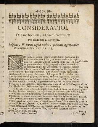 1-42, Consideratio I. - Consideratio VI.