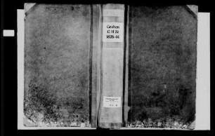 Graben, evangelische Gemeinde: Standesbuch 1828-1844