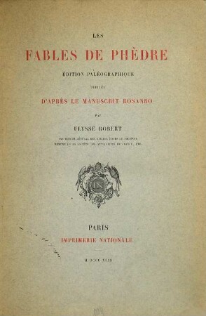 Les Fables de Phèdre
