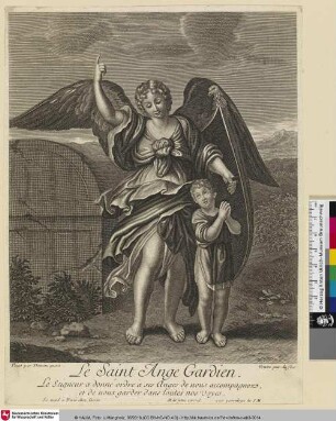 Le Saint Ange Gardien; [Schutzengel]