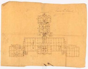 Seminargebäude, Preußisch Holland: Grundriss Keller