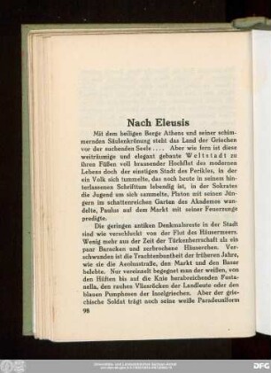 Nach Eleusis