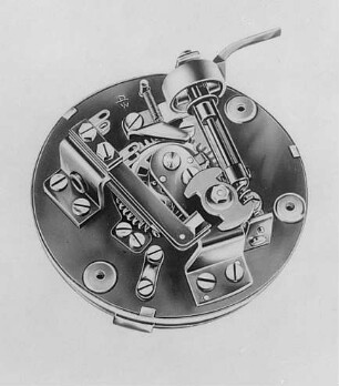 Nummernwählscheibe, Rückansicht : Technikgeschichte | Elektrotechnik | Fernmeldetechnik | Telephonapparate, Telephonanlagen