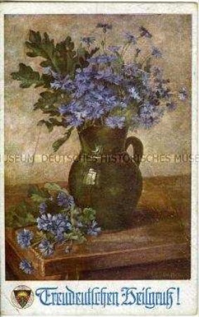 Patriotische Postkarte des Deutschen Schulvereins, Nr. 893