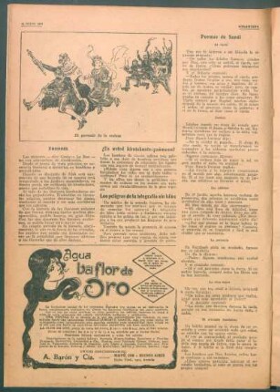 Los peligros de la telegrafía sin hilos