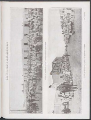 [Fotografía de] Las maniobras militares de 1907