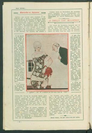 O "gaffeur" - Ah! É a senhora que tem uma irmã tão linda?