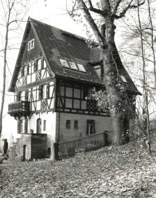 Dresden-Loschwitz, Pillnitzer Landstraße 61. Villa (um 1900)