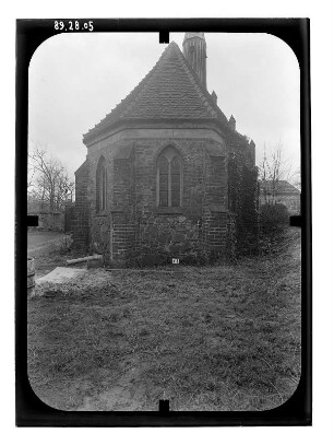 Bernau. St. Georgskapelle (A. 15. Jh., Restaurierung 1872). Ansicht von Osten