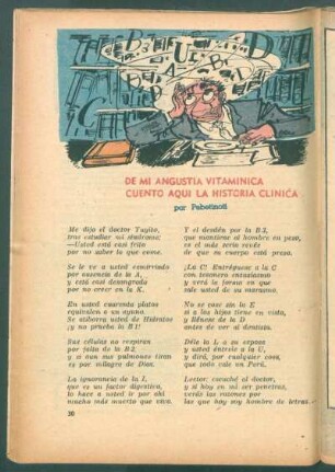 De mi angustia vitamínica cuento aquí la historia clínica