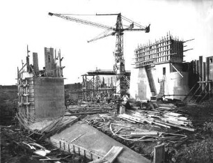 Wehrbaustelle Marktbreit/Main