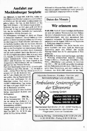 Wir erinnern uns