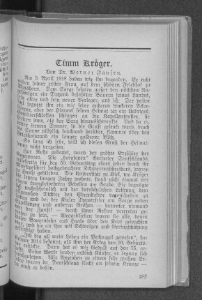 Timm Kröger