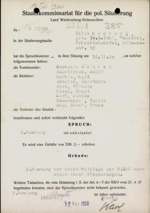 Momberg, Hilde