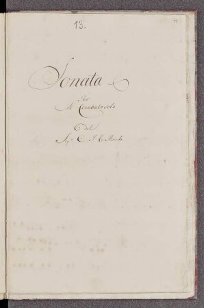 Sonate d-Moll (Wq 69, H 53)