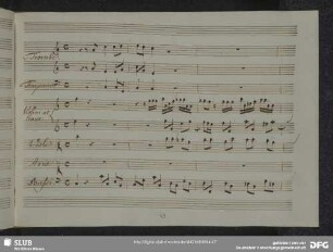 Aria: Fra cetre e fra trombe