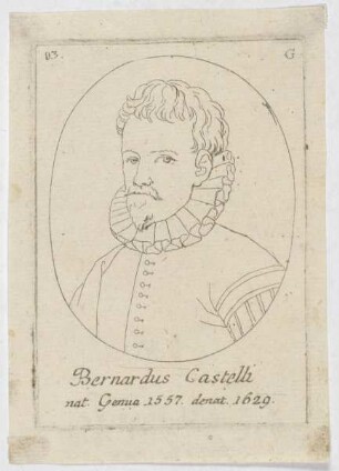 Bildnis des Bernardus Castelli