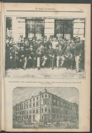 Actualidades - Callao - Llegada del General Cáceres, el 7 de Mayo. [Fotografía]