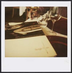 Am Tisch des Restaurants Serge u. Co. in Schiltigheim bei Straßburg