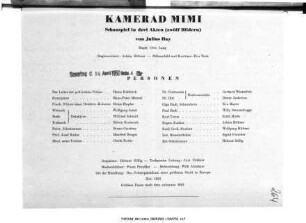 Kamerad Mimi