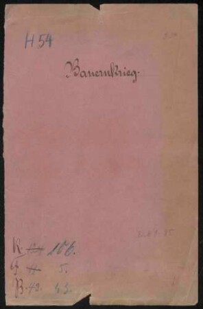 Esslinger Akten, Teil I: Vermischte Schriften zur Zeit des Bauernkriegs: 16. März 1525 bis 6. Mai 1525