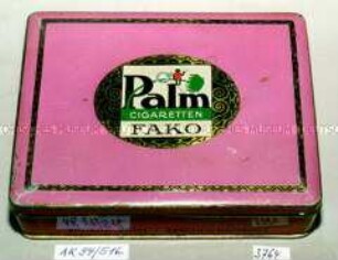 Blechdose für 100 Stück "Palm CIGARETTEN FAKO"