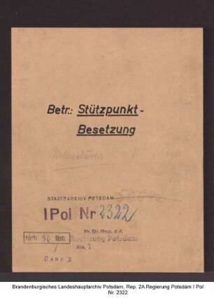 Volkssturm im Kreise Teltow, insbesondere in Ludwigsfelde, Trebbin und Zossen