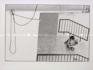 Serie aus der Dokumentation "Berlin-Marzahn III, 1981-1990" - Ludwig-Renn-Str. 46