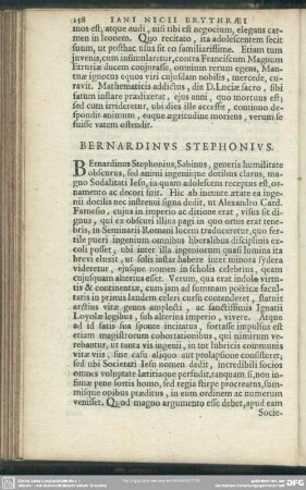 Bernardinus Stephonius