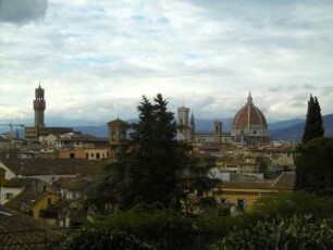 Florenz: Stadtansicht unterhalb von San Miniato al Monte
