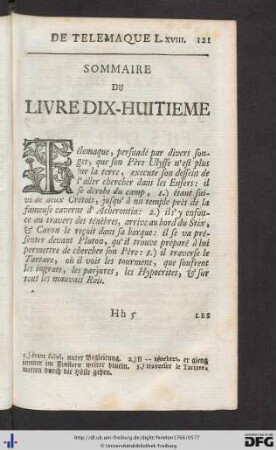 Livre Dix-Huitieme