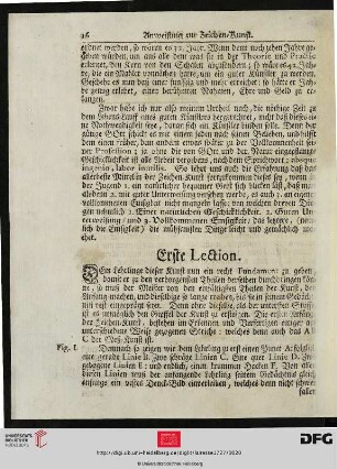 Erste Lection