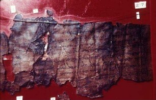[Qumran] Fragment einer Rolle