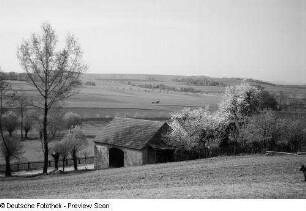 Blick über Felder