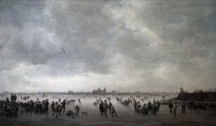 Schlittschuhläufer vor S'-Hertogenbosch