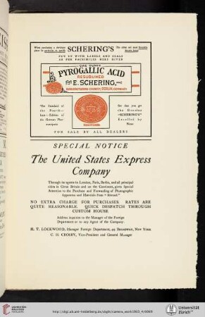 E. Schering [Pyrogallic Acid]