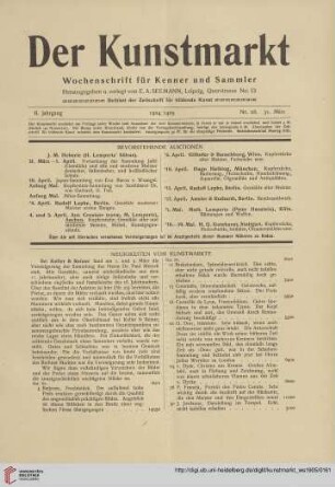 Nr. 26 (31. März)