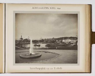 Provinzialausstellung - Ausstellungsplatz von der Festhalle aus gesehen