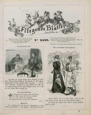 "Probatum est" "Eine boshafte Freundin"