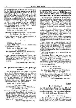Höhere Landbauschulen, hier Prüfungsgebühren : [Erziehung] ; [Für das Reich] ; [Amtliche Erlasse] ; [Amtlicher Teil]